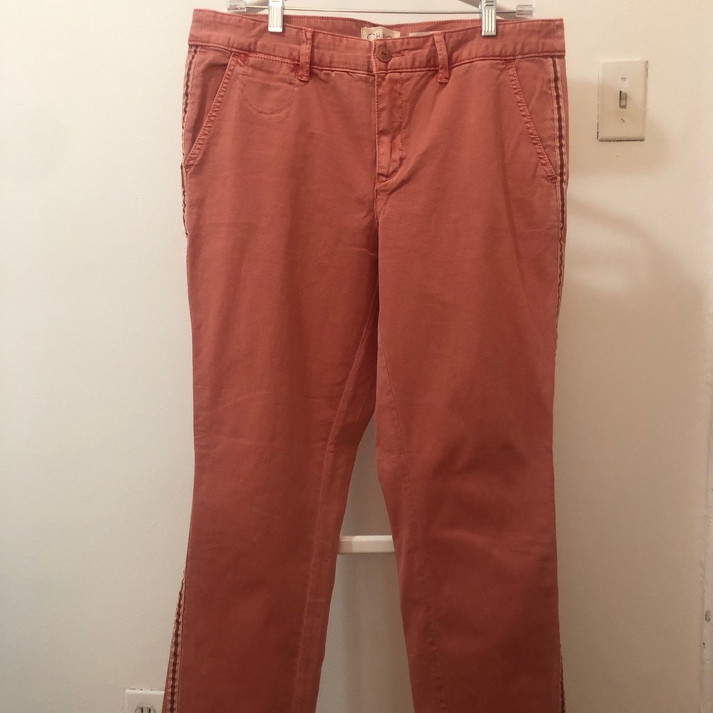 Anthropologie relaxed fit chino with side stripe - Picture 3 of 15